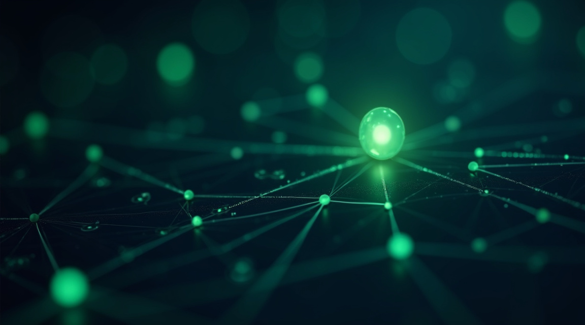 Visualização de uma rede de fontes confiáveis sendo avaliadas por uma inteligência artificial